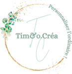 Logo timeo crea - Personnaliser l'ordinnaire